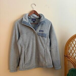 Modern Authentic Women's Patagonia Re-tool Snap T Fleece Pullover Jacket Small